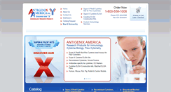 Desktop Screenshot of antigenix.com